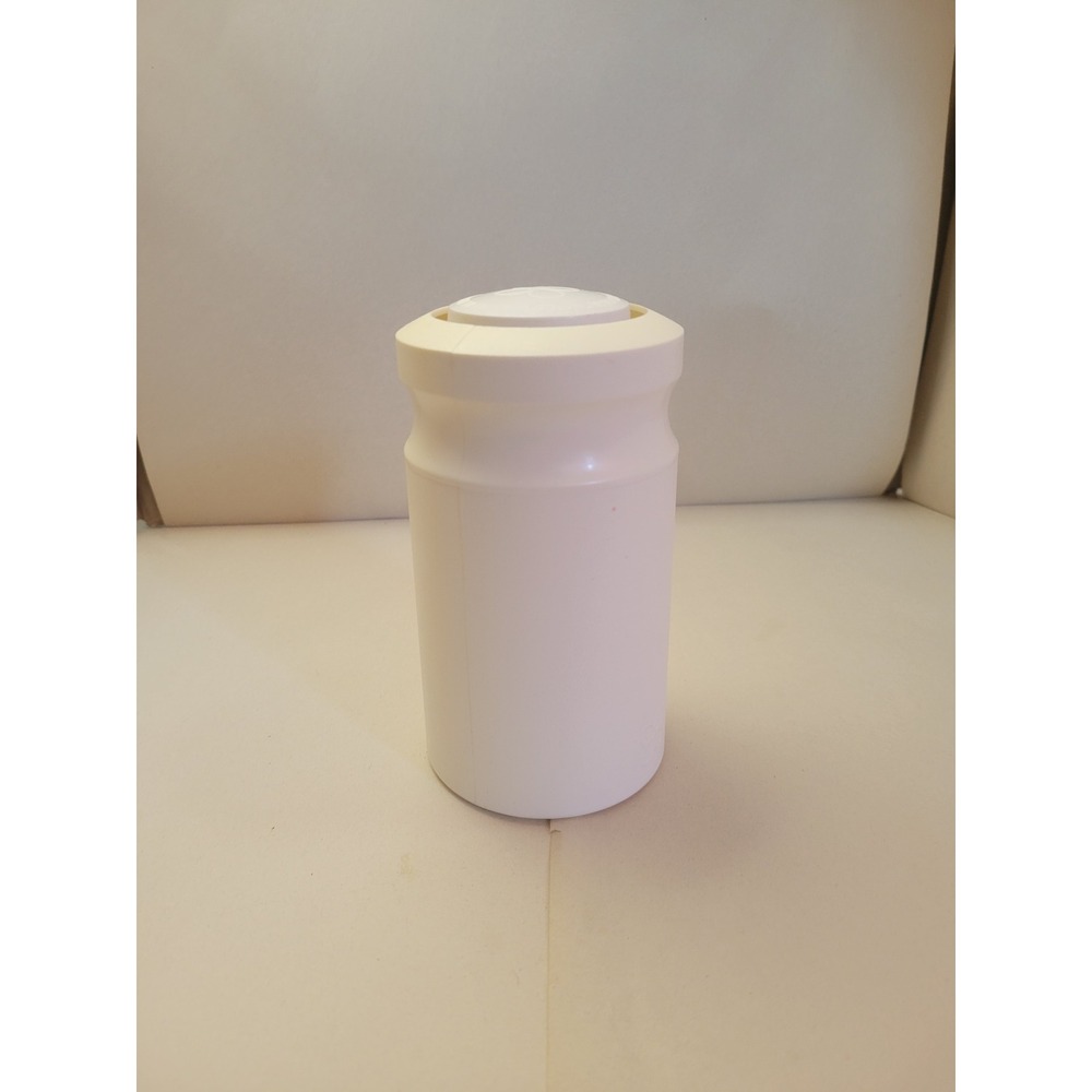 Vintage Dixie Cup Dispenser Beige Plastic Countertop Holder for 3oz and 5oz Cups